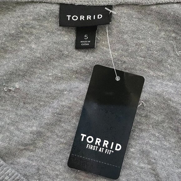 Torrid Bike Ride Embellished Crew Tee Shirt - Picture 14 of 16